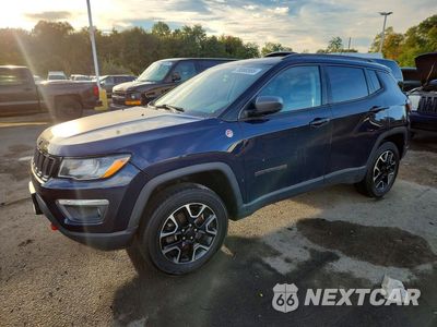 2020 JEEP COMPASS TRAILHAWK 3C4NJDDBXLT203314 - główne zdjęcie licytacji z USA - miniatura