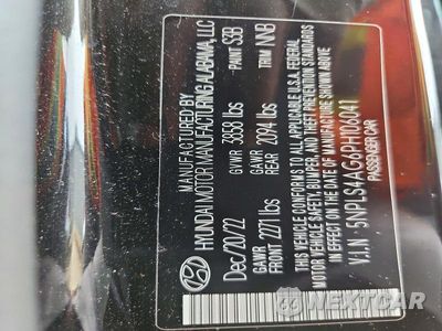 Zdjęcie 13 z 13 samochodu: 2023 HYUNDAI ELANTRA SEL VIN:5NPLS4AG6PH106041 - miniatura