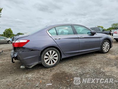 Trzecie zdjęcie samochodu z tyłu: 2014 HONDA ACCORD TOURING VIN:1HGCR3F93EA027349 - miniatura