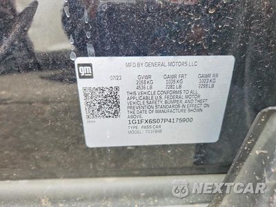 Zdjęcie 12 z 12 samochodu: 2023 CHEVROLET BOLT EV 2LT VIN:1G1FX6S07P4175900 - miniatura