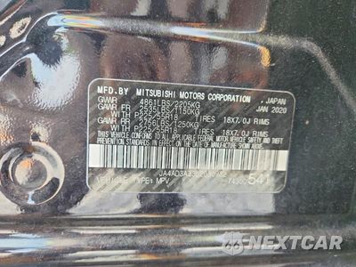Zdjęcie 14 z 14 samochodu: 2020 MITSUBISHI OUTLANDER SE VIN:JA4AD3A33LZ030932 - miniatura
