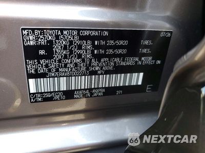Zdjęcie 14 z 14 samochodu: 2026 TOYOTA RAV4 PLUG-IN HYBRID XSE VIN:JTM7ERAV8TD022713 - miniatura