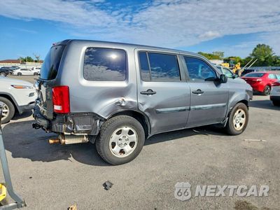 Trzecie zdjęcie samochodu z tyłu: 2011 HONDA PILOT LX VIN:5FNYF4H24BB078462 - miniatura