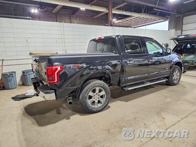 Trzecie zdjęcie samochodu z tyłu: 2015 FORD F150 SUPERCREW VIN:1FTEW1EG6FFA34207 - miniatura