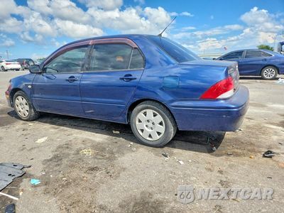 Drugie zdjęcie samochodu z przodu: 2003 MITSUBISHI LANCER ES VIN:JA3AJ26E63U102320 - miniatura