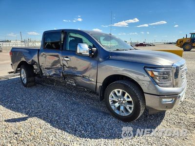 Czwarte zdjęcie samochodu z boku: 2020 NISSAN TITAN SL VIN:1N6AA1ED4LN501920 - miniatura
