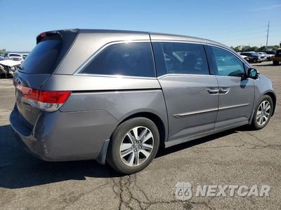 Trzecie zdjęcie samochodu z tyłu: 2015 HONDA ODYSSEY TOURING VIN:5FNRL5H92FB091541 - miniatura