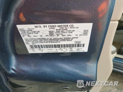 Zdjęcie 12 z 12 samochodu: 2012 FORD ESCAPE XLT VIN:1FMCU9D79CKB99275 - miniatura