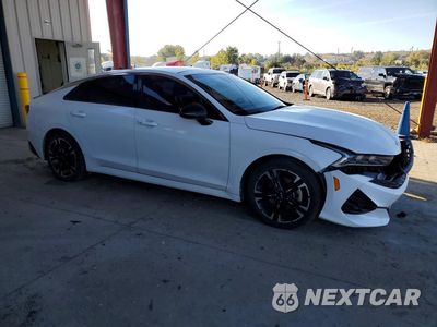 Czwarte zdjęcie samochodu z boku: 2022 KIA K5 GT LINE VIN:5XXG64J25NG147991 - miniatura
