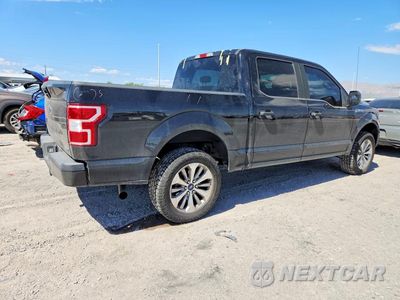 Trzecie zdjęcie samochodu z tyłu: 2018 FORD F150 SUPERCREW VIN:1FTEW1EP6JKD93427 - miniatura