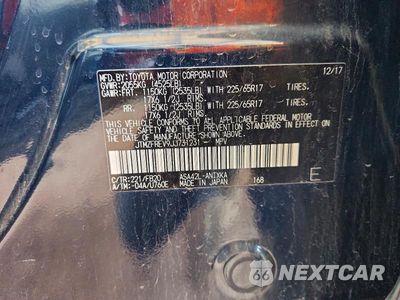 Zdjęcie 14 z 14 samochodu: 2018 TOYOTA RAV4 LE VIN:JTMZFREV9JJ731231 - miniatura