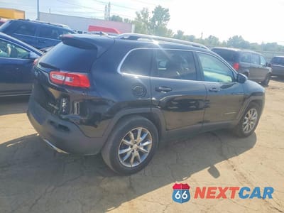 Trzecie zdjęcie samochodu z tyłu: 2018 JEEP CHEROKEE LIMITED VIN:1C4PJMDX6JD509191 - miniatura
