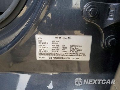 Zdjęcie 13 z 13 samochodu: 2024 TESLA MODEL Y VIN:7SAYGDEE5RA242520 - miniatura