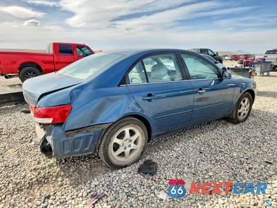 Trzecie zdjęcie samochodu z tyłu: 2006 HYUNDAI SONATA GLS VIN:5NPEU46C76H111367 - miniatura