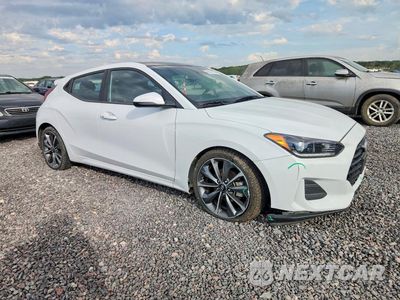 Czwarte zdjęcie samochodu z boku: 2019 HYUNDAI VELOSTER 2.0L PREMIUM VIN:KMHTG6AF0KU008718 - miniatura