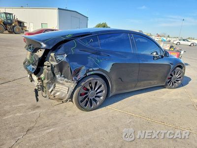 Trzecie zdjęcie samochodu z tyłu: 2022 TESLA MODEL Y VIN:7SAYGDEF9NF311764 - miniatura