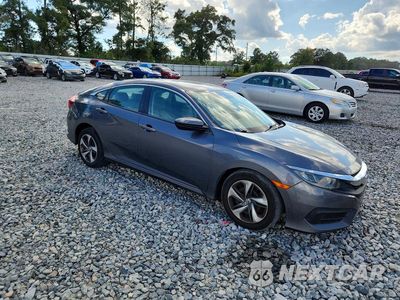 Czwarte zdjęcie samochodu z boku: 2019 HONDA CIVIC LX VIN:19XFC2F65KE031425 - miniatura