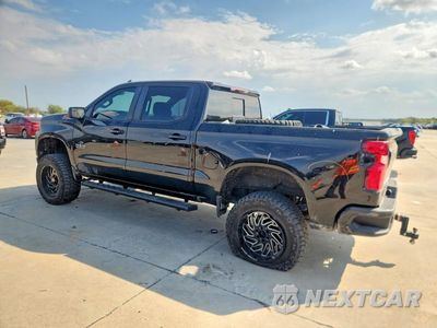 Drugie zdjęcie samochodu z przodu: 2022 CHEVROLET SILVERADO LTD K1500 RST VIN:3GCUYEED4NG153616 - miniatura