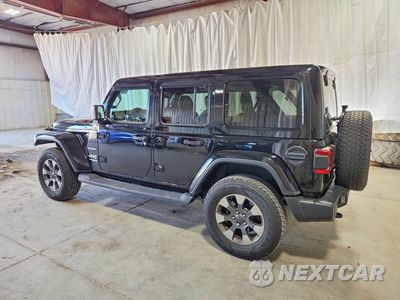 Drugie zdjęcie samochodu z przodu: 2019 JEEP WRANGLER UNLIMITED SAHARA VIN:1C4HJXEG2KW515337 - miniatura