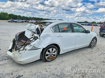 Trzecie zdjęcie samochodu z tyłu: 2010 HONDA ACCORD EXL VIN:1HGCP2F84AA110774 - miniatura