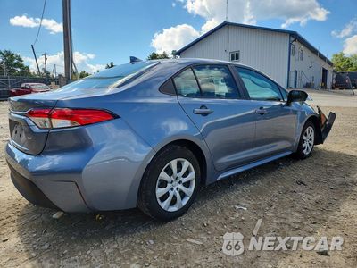 Trzecie zdjęcie samochodu z tyłu: 2023 TOYOTA COROLLA LE VIN:5YFB4MDE5PP011215 - miniatura