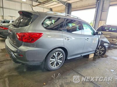 Trzecie zdjęcie samochodu z tyłu: 2018 NISSAN PATHFINDER SV VIN:5N1DR2MM1JC656798 - miniatura