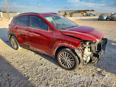 Czwarte zdjęcie samochodu z boku: 2021 HYUNDAI KONA SEL VIN:KM8K22AA7MU670323 - miniatura