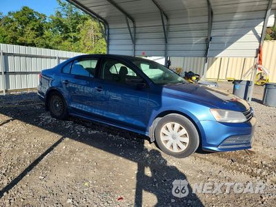 Czwarte zdjęcie samochodu z boku: 2015 VOLKSWAGEN JETTA BASE VIN:3VW2K7AJ3FM315557 - miniatura