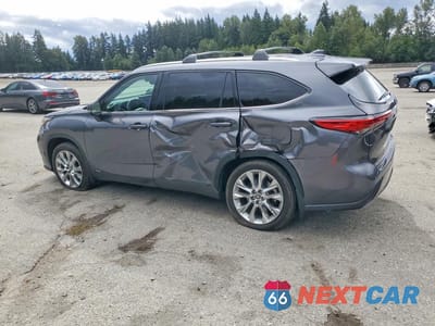 Drugie zdjęcie samochodu z przodu: 2023 TOYOTA HIGHLANDER HYBRID LIMITED VIN:5TDXBRCH6PS137918 - miniatura