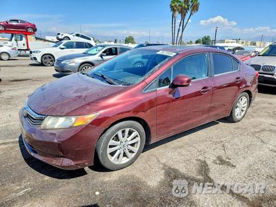 2012 HONDA CIVIC EX JHMFB2F82CS001400 - główne zdjęcie licytacji z USA - miniatura