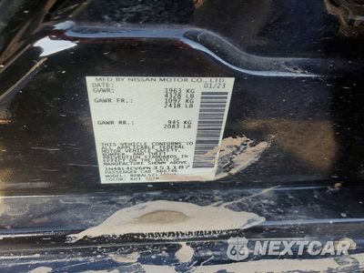 Zdjęcie 12 z 12 samochodu: 2023 NISSAN ALTIMA SR VIN:1N4BL4CV6PN351187 - miniatura