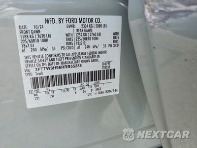 Zdjęcie 13 z 13 samochodu: 2024 FORD MAVERICK XLT VIN:3FTTW8H96RRB55288 - miniatura