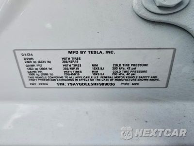 Zdjęcie 12 z 12 samochodu: 2024 TESLA MODEL Y VIN:7SAYGDEE5RF989036 - miniatura