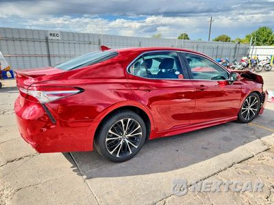 Trzecie zdjęcie samochodu z tyłu: 2019 TOYOTA CAMRY SE VIN:4T1B11HK1KU176886 - miniatura