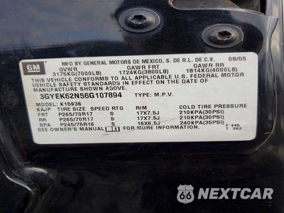 Zdjęcie 13 z 13 samochodu: 2006 CADILLAC ESCALADE EXT VIN:3GYEK62N56G107894 - miniatura