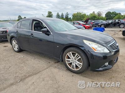 Czwarte zdjęcie samochodu z boku: 2015 INFINITI Q40 BASE VIN:JN1CV6AR7FM650138 - miniatura