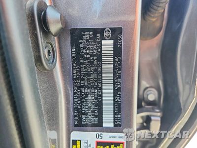 Zdjęcie 12 z 12 samochodu: 2020 TOYOTA CAMRY LE VIN:4T1C31AK2LU519652 - miniatura