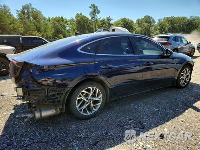 Trzecie zdjęcie samochodu z tyłu: 2021 HYUNDAI SONATA SEL VIN:5NPEF4JA1MH089539 - miniatura