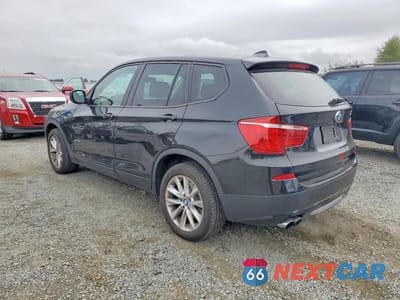 Drugie zdjęcie samochodu z przodu: 2013 BMW X3 XDRIVE28I VIN:5UXWX9C55D0A18485 - miniatura