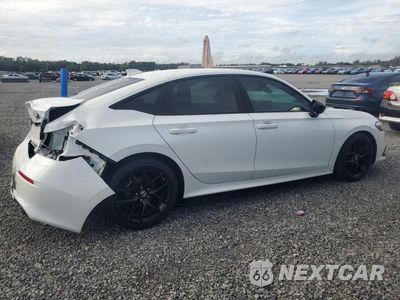 Trzecie zdjęcie samochodu z tyłu: 2022 HONDA CIVIC SPORT VIN:2HGFE2F52NH609007 - miniatura