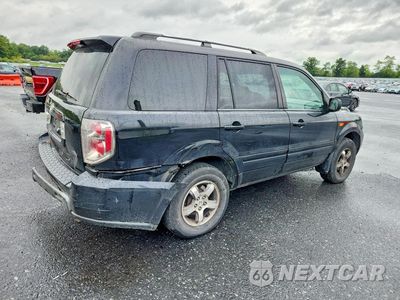 Trzecie zdjęcie samochodu z tyłu: 2008 HONDA PILOT EXL VIN:5FNYF18708B045770 - miniatura