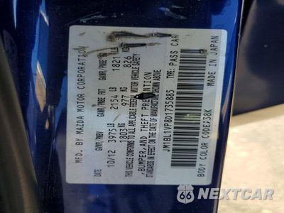 Zdjęcie 12 z 12 samochodu: 2013 MAZDA 3 I VIN:JM1BL1VP8D1735885 - miniatura