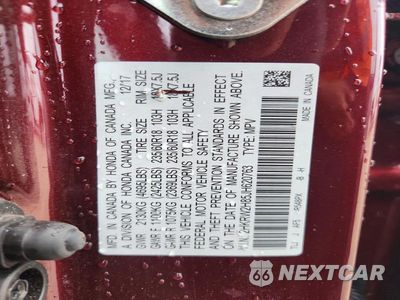 Zdjęcie 14 z 14 samochodu: 2018 HONDA CR-V EXL VIN:2HKRW2H85JH620763 - miniatura