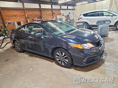 Czwarte zdjęcie samochodu z boku: 2014 HONDA CIVIC LX VIN:2HGFG3B50EH512751 - miniatura