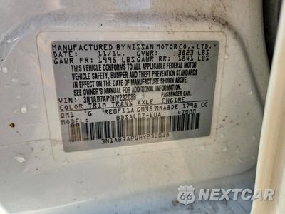 Zdjęcie 12 z 12 samochodu: 2017 NISSAN SENTRA S VIN:3N1AB7AP0HY232038 - miniatura