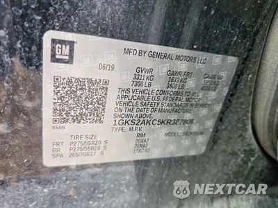 Zdjęcie 13 z 13 samochodu: 2019 GMC YUKON SLE VIN:1GKS2AKC5KR387809 - miniatura