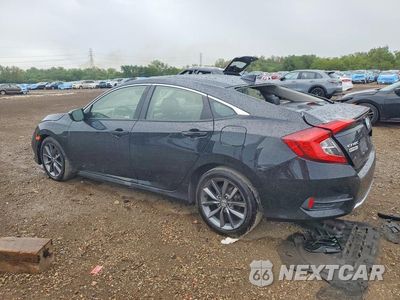 Drugie zdjęcie samochodu z przodu: 2019 HONDA CIVIC EXL VIN:JHMFC1F72KX005558 - miniatura