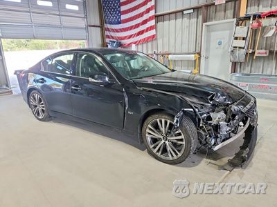 Czwarte zdjęcie samochodu z boku: 2018 INFINITI Q50 3.0T SPORT VIN:JN1EV7AR2JM434477 - miniatura