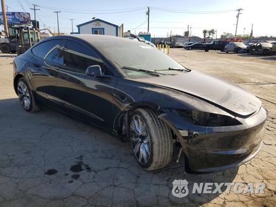 Czwarte zdjęcie samochodu z boku: 2026 TESLA MODEL 3 VIN:5YJ3E1EA3TF214492 - miniatura