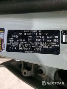 Zdjęcie 13 z 13 samochodu: 2026 KIA K4 LXS VIN:3KPFT4DE5TE347298 - miniatura